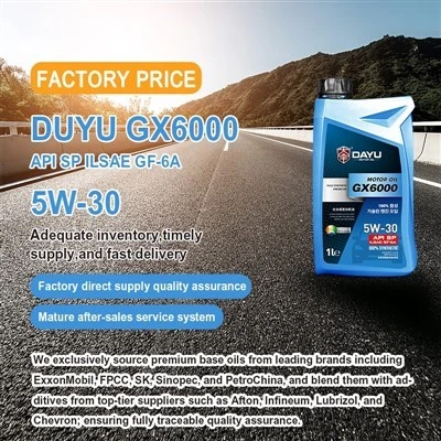 น้ำมันเครื่องเบนซิน SP GF-6 5W-30